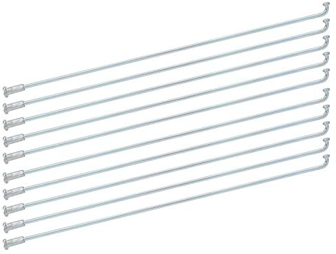 Fahrradspeichen, 10 Stück Rennradrad Speichen Stahl Fahrradspeichen Fahrradzubehör(190MM) Reitgestelle Und Lagerung
