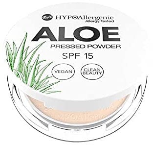Bell Hypoallergenes Aloe Pressed Face Powder 04 Honey LSF15 Vegan 5g