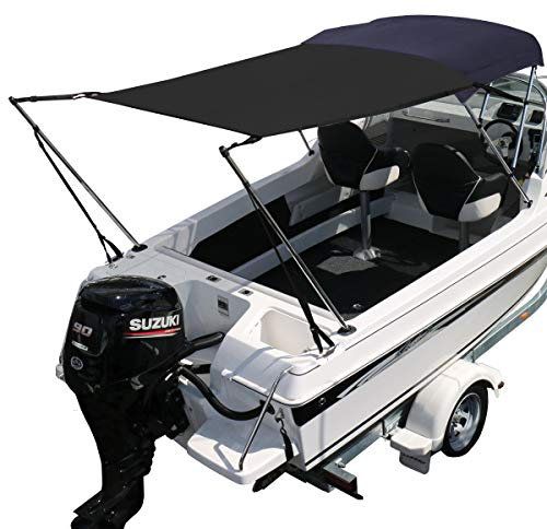 Oceansouth Kit de Extensión Bimini (Kit de Extensión Bimini 1.7m x 2.1m)(Negro)