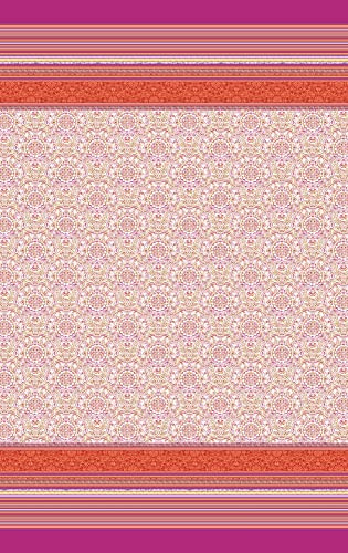 Bassetti Foulard, Baumwolle, ROT, 350x270