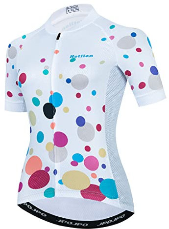 Damen-Fahrradtrikot, Mountainbike-Trikot, kurzärmelig, Größe S-3XL, T2013, Groß