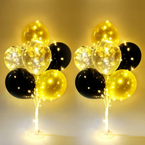 AUAUY 2 Stück Graduation Season Tisch Ballon Stand Kit