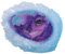 Nemesis Now Geodennest (lila) Drachenfigur 12,5 cm, Harz, lila/blau, lila Dragonling in Kristallgeode, Dragonling zum Sammeln, aus feinstem Harz gegossen, fachmännisch handbemalt