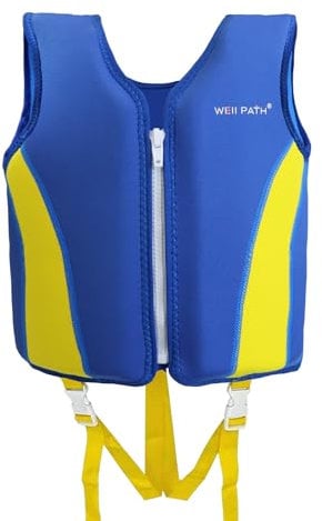 Gogokids Kids Swim Vest - Baby Folat Swim Training Jacket Toddler Buoyancy Swimsuit Swimwear Children Swimming Equipment for 3-6 years / 19-30 kg Boys Girls