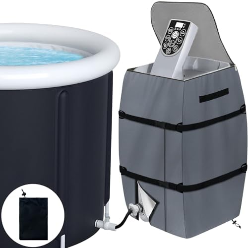 TZEKING Pumpenabdeckung Whirl-Pool, Spa-Heizpumpenabdeckung,Abdeckung für Whirl-Pool Pumpe,Wasserdicht,Robust,Isoliert,Staubdichte Heizungspumpen-Schutzhülle,Geeignet für Viele Marken für Wanne/Pool