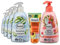 Balea 6er Set: 1 x Cremeseife Pfirsich & Kokos, 500 ml Vegan - 4 x Cremeseife sensitive, 500 ml Ohne Farbstoffe - + x Fußcreme 100 ml Ohne Paraffine
