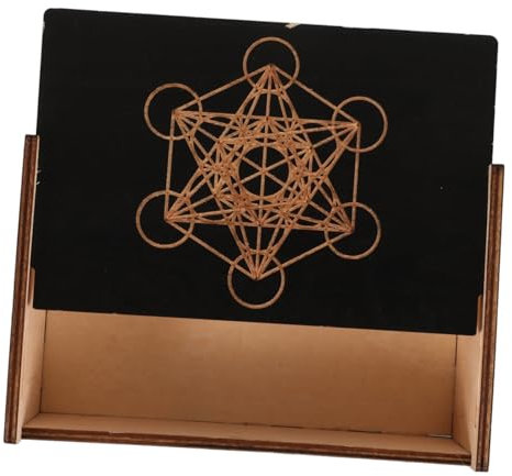 Cabilock Aufbewahrungsbox für Unterhaltungs-tarotkarten Basteln Schmuck-organizer Aus Holz für Dekoration und Aufbewahrung