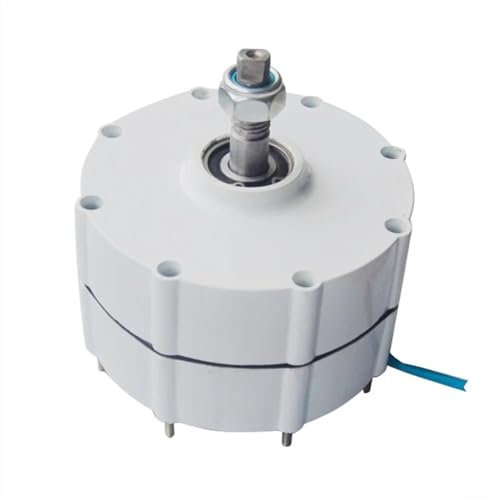Aerogeneradores, Alternador generador de imanes permanentes sin engranajes de baja velocidad 500W 600W 800W 12V 24V 48V for turbina eólica, turbina de agua,Turbina Eólica(With Base,24V_600W)