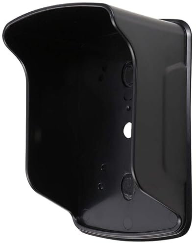 1 cubierta impermeable para teclado de control de acceso RFID, control de acceso de huellas dactilares, cubierta de lluvia para sistema de control de acceso a puertas, 17 x 10,5 cm
