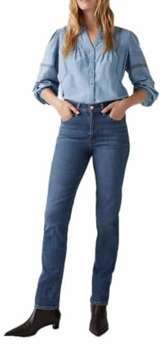 Levi's Damen 724 High Rise Straight Jeans