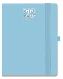 Taschenkalender 2026 PVC elastischer Verschluss 9 x 13 cm