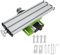 Mesa de Taladro de Banco, fresadora multifunción, Mesa de Deslizamiento Transversal, Mesa de Taladro Compuesto con Eje XY Ajustable para Mini taladros y Series de taladros de Banco.