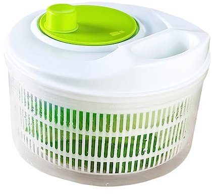 Zerodeko Passoire à Fruits pour Nettoyage et Rangement 3l en Plastique Blanc Cuisine Design D'égouttage des Légumes