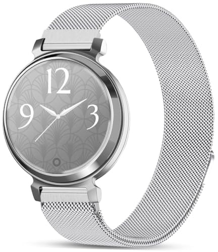 Issinlky Metallarmband kompatibel für Garmin Lily 2, 14 mm Edelstahlarmband für Garmin Lily 2