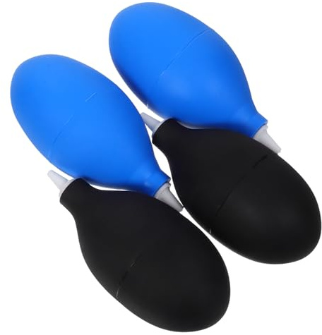 Yardenfun 4 pezzi Kit Soffiatori Manuali in Silicone per Pulizia Fotocamere e Elettronica Soffiatore Aria Portatile per Lenti DSLR Tastiere e Smartphone con Flusso d Aria ad Alta Pressione