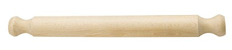KitchenCraft Traditionelle hölzerne Nudelrolle, 4 cm (15,5)