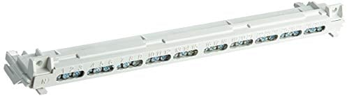 f-tronic Abdeckstreifen ADS12, 12 Module, grau, 10 Stück