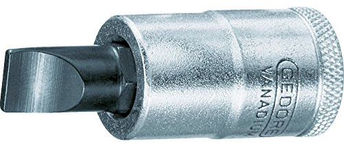 GEDORE,6656220,is AA819 12x2Schraubendrehereinsatz 1/2' Schlitz12x2 mm