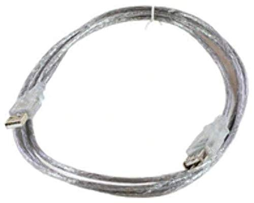 MicroConnect USBAAF2T 1.8 m USB A/USB A Male to Female USB Cable – USB Cable (1.8 m; USB A; USB A; male/female, transparent clear)