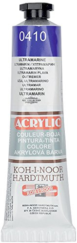 KOH-I-NOOR 016271700000 40 ml acrílico pintura de color – azul ultramar