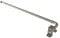 Flairdeco 20131011–0633 Barre coudée, en métal, Extensible, 60–100 cm, Mat chromé
