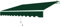 Garden Friend T1372012/A, Tenda Barra Quadra profondità 200 cm, Lunghezza 300 cm, Verde