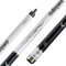 Collapsar R Serie 147,3 cm 2-Teilig Ahorn Billard Pool Queue Stick PU Grip, Weiß, 19.5OZ