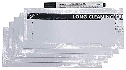CK1 Cleaning Kit for Pronto, Opera, Alto and Tempo Card Printers, Pack of 5 Cleaning Cards and 1Cleaning Pen.