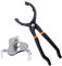 Swpeet 2 pièces 12 pouces grand filtre à huile réglable pince avec Universal 3 pinces filtre à huile outil Clé 2 1/8-4 1/2 pouces de diamètre ⅜ Et ½ pouce Drive démontage moto voiture camion