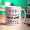 Printster This is What an Awesome Coach Looks Like Mug - 11oz Ceramic Cup