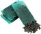 Carbone Attivo per filtraggio,Filtro a Carbone Attivo per purificare l'acqua Pellet di Carbone per Acquario attivati con Sacchetti di Media a Rete Libera(3 Sacchetti della Rete)