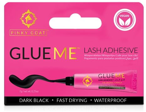 Pinky Goat GLUEME Lash Adhesive, Dark Black