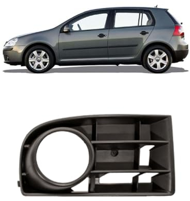 DM Autoteile 361918 Nebelscheinwerfer Gitter Blende vorne rechts kompatibel für VW Golf 5 V 1K1 Bj. 2003-2008