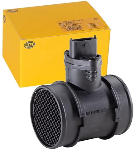 HELLA 8ET 358 095-941 Mass Air Flow Sensor - 5-pin connector - Pipe-neck