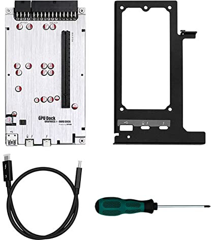 ATOZS TH3P4G3 TH3P4G3 Mini GPU Dock Graphics Card External Graphics PD 60W 40Gbps DC/ATX