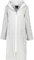 Cawö Home Bademäntel Damen Kapuze Zipper 5108 silber - 76 M