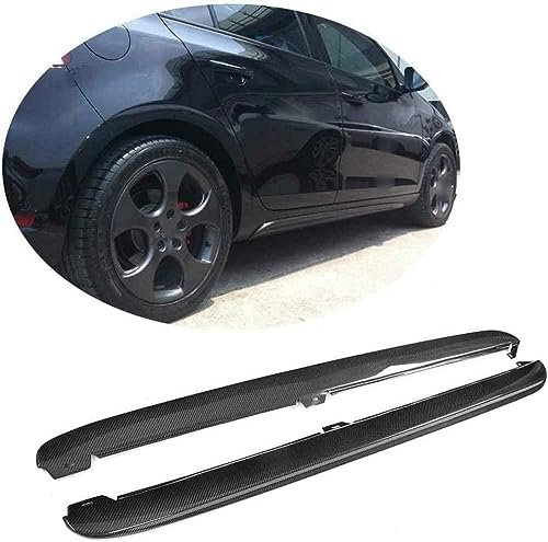2 stück Auto Trittbretter Seitenschweller für VW Golf 6 VI MK6 GTI Hatchback 2010-2013, Schweller Seitenstufen Trittbrett Seitentrittleistenpedale.