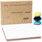 Uncle Paul Lot de 3 petits tableaux blancs 15,5 x 11,8 pouces double face effaçables à sec pour ordinateur portable de 4,75 mm d'épaisseur, mini tableau blanc pour enfants avec 3 gommes à sec pour enf