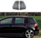 MBROS 2pcs Heckscheibe Lamellen Abdeckung für VW Golf 5 MK5, Dreieckige Jalousie Haifischkiemenförmige Heckscheibe Dekorative Entlüftung,B Carbon Pattern