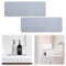 2 Pièces Plateau en Pierre Absorbant l'eau pour Évier, Pierre Absorbante Evier, Porte Savon en Diatomite, Absorbant l'eau, Tapis de Séchage Absorbant en Diatomite pour Salle de Bain, Cuisine, Tasses
