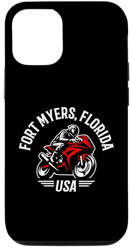 Hülle für iPhone 15 Fort Myers Florida Sport Bike Motorrad Racing Design