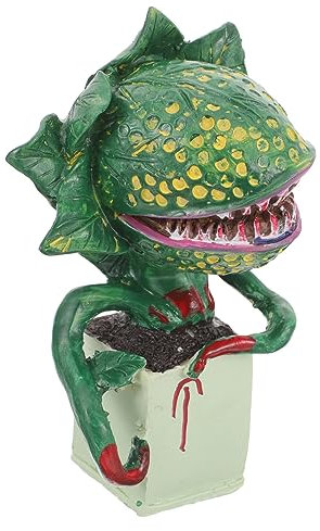 Gogogmee 1pièce Figurine Résine De Plante Carnivore pour Décoration Intérieur Ornement Original pour Halloween Et Aménagement Paysager