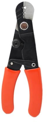 GrceBfeee Pince à Dénuder la Fibre Optique à Trois Étages, Outil Multifonctionnel à 3 Trous pour Fibre Optique Réseau 3 en 1