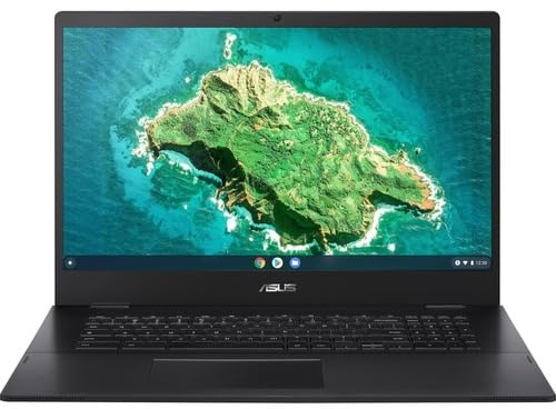 ASUS ChromeBook/GREY/17.3 FHD non-Touch/N4500/4GB/Intel UMA/128GB/Chrome