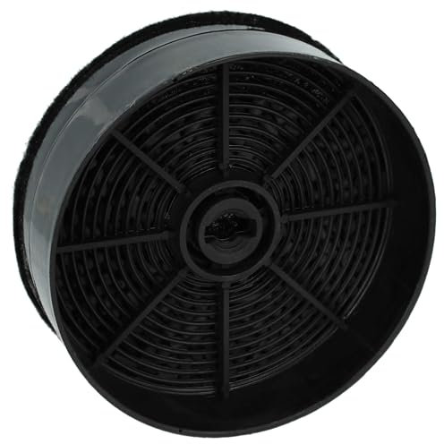 vhbw Aktivkohlefilter kompatibel mit Zanker KHP60260SA Dunstabzugshaube - 12,4 cm
