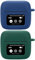 Akanry Compatible con la Funda para Auriculares JBL Tour Pro 3, [Admite Carga inalámbrica] [Funda 4tectora a Prueba de Golpes] Funda tectora de Silicona para Auriculares (Blue Green)