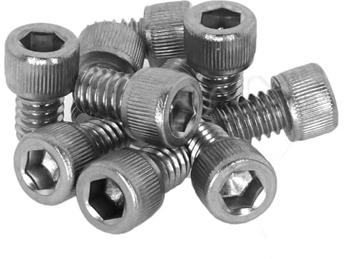 Zollwerk | 10 x 1/4-20 x 3/8 (10mm) | UNC Zylinderkopfschraube Zoll | ISK | Edelstahl