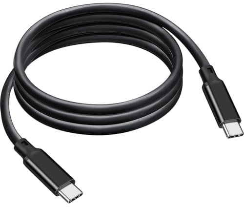 240W/5A USB C Monitor Cable, USB C to USB C 3.2 Gen 2X2 Display monitor Link Data Transfer Video Type C Cable for MacBook, KYY, ARZOPA,AOC,Dell,Lenovo,ASUS Portable Monitor HDR Fast Charger Power Cord