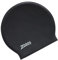 Zoggs Unisex-Adult Long Hair Latex Swimming Cap, Black, One Size