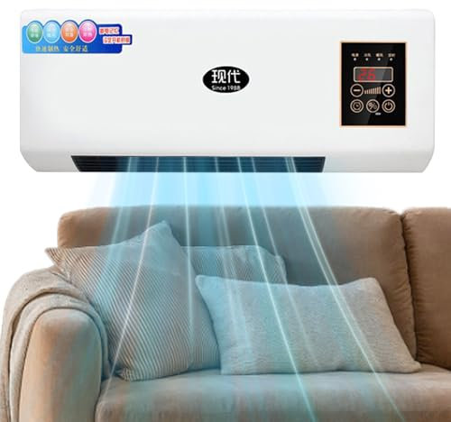 Ductless Air Conditioner, Split Function with Remote Control | Muffler for Motorhome and Small Room